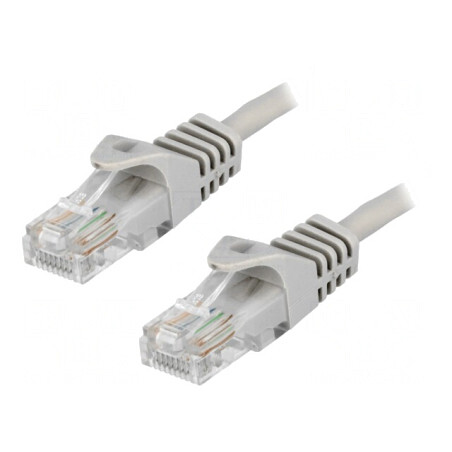 Patch Cord F/UTP Cat5e Ecranat 15m Gri | Electronic-mag.ro | Componente Electronice