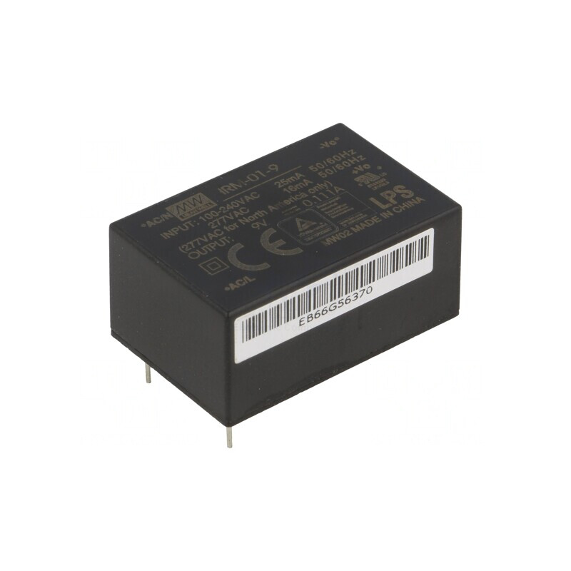 Convertor AC/DC 1W 9V 72% | Electronic-mag.ro | Componente Electronice Convertor AC/DC 1W 9V 72% | Electronic-mag.ro | Componente Electronice