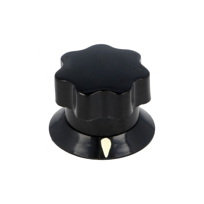 Buton rotativ cu indicator negru Ø6mm ABS | Electronic-mag.ro | Componente Electronice Buton rotativ cu indicator negru Ø6mm ABS | Electronic-mag.ro | Componente Electronice