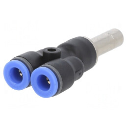 Racord push-in Y BLUELINE 8mm 0,95-15bar | Electronic-mag.ro | Componente Electronice