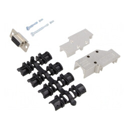 Mufă Mamă D-Sub HD 15 Pin Unghi 90° pentru Cablu | Electronic-mag.ro | Componente Electronice