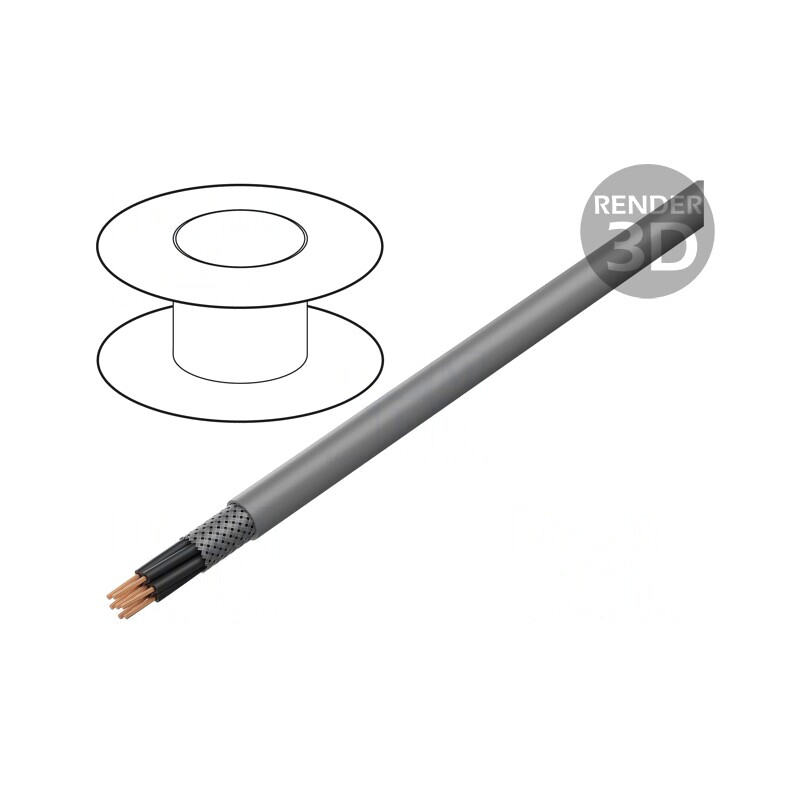 Cablu Ecranat 7x0,75mm2 Cupru Cositorit | Electronic-mag.ro | Componente Electronice Cablu Ecranat 7x0,75mm2 Cupru Cositorit | Electronic-mag.ro | Componente Electronice
