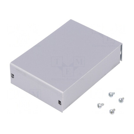 Carcasă Universală Aluminiu Gri 72x103x28mm | Electronic-mag.ro | Componente Electronice