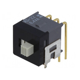 Comutator glisant DPDT ON-ON 0,01A 28V | Electronic-mag.ro | Componente Electronice