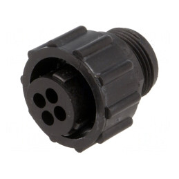 Mufă Mamă 4-PIN CPC Series 1 pe Cablu | Electronic-mag.ro | Componente Electronice
