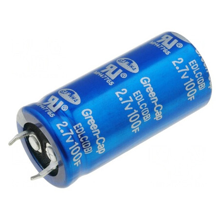 Supercondensator SNAP-IN 100F 2,7V 10mm EDLC | Electronic-mag.ro | Componente Electronice