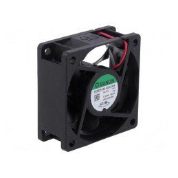 Ventilator axial DC 12V 60x60x25mm 32.79m³/h 30dBA cu bilă | Electronic-mag.ro | Componente Electronice