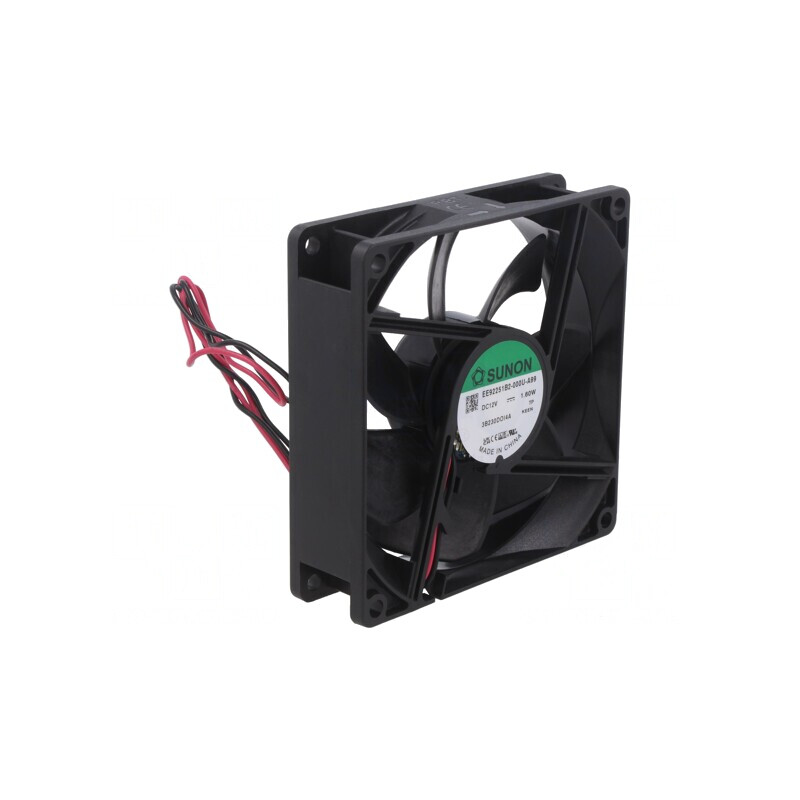 Ventilator axial 12V 92mm 76m3/h 32dBA cu bilă | Electronic-mag.ro | Componente Electronice