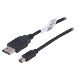 Cablu DisplayPort 1.1a 1.8m Negru | Electronic-mag.ro | Componente Electronice