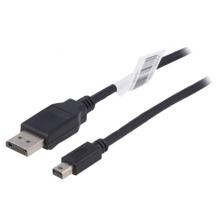 Cablu DisplayPort 1.1a 1.8m Negru | Electronic-mag.ro | Componente Electronice