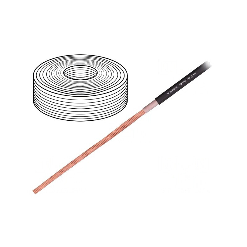 Cablu pentru motor chainflex CF300 UL 1x6mm2 negru | Electronic-mag.ro | Componente Electronice