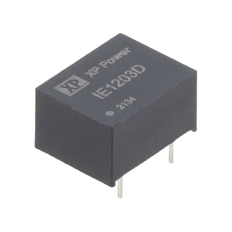 Convertor DC/DC 1W 12V la 3.3V 300mA DIP THT | Electronic-mag.ro | Componente Electronice