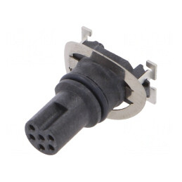 Conector M8 Mamă 6 PIN PCB Soclu | Electronic-mag.ro | Componente Electronice