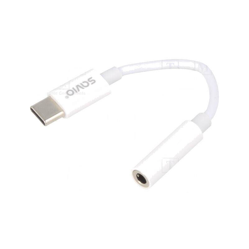 Cablu USB C la Jack 3,5mm Alb 0,11m | Electronic-mag.ro | Componente Electronice Cablu USB C la Jack 3,5mm Alb 0,11m | Electronic-mag.ro | Componente Electronice