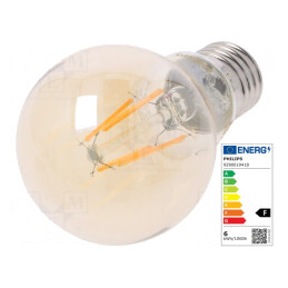 Lampă LED E27 Alb Cald 4W 400lm 2500K | Electronic-mag.ro | Componente Electronice