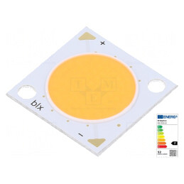 LED COB 16,5W 120° 500mA 2,19klm 21x21mm