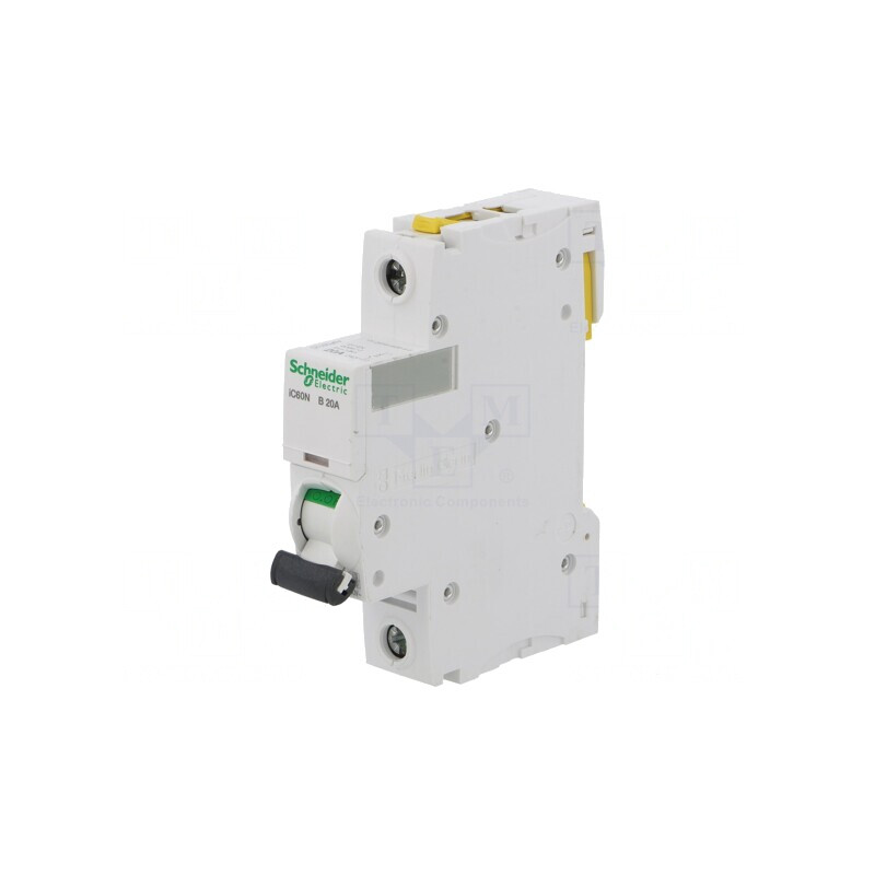 Întrerupător de Supracurent 20A 1P 230V B | Electronic-mag.ro | Componente Electronice