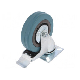 Roată de Transport 100mm 65kg | Electronic-mag.ro | Componente Electronice