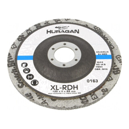 Disc de șlefuire țesătură Ø125x6mm, Orificiu 22mm | Electronic-mag.ro | Componente Electronice