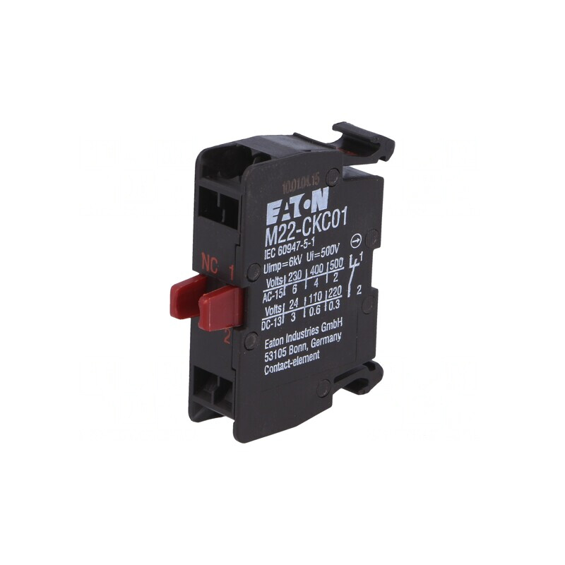 Element de contact 22mm RMQ-Titan cu cleme cu arc | Electronic-mag.ro | Componente Electronice
