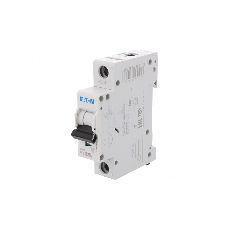 Întrerupător Supracurent 25A 1P 6kA 230/400V | Electronic-mag.ro | Componente Electronice