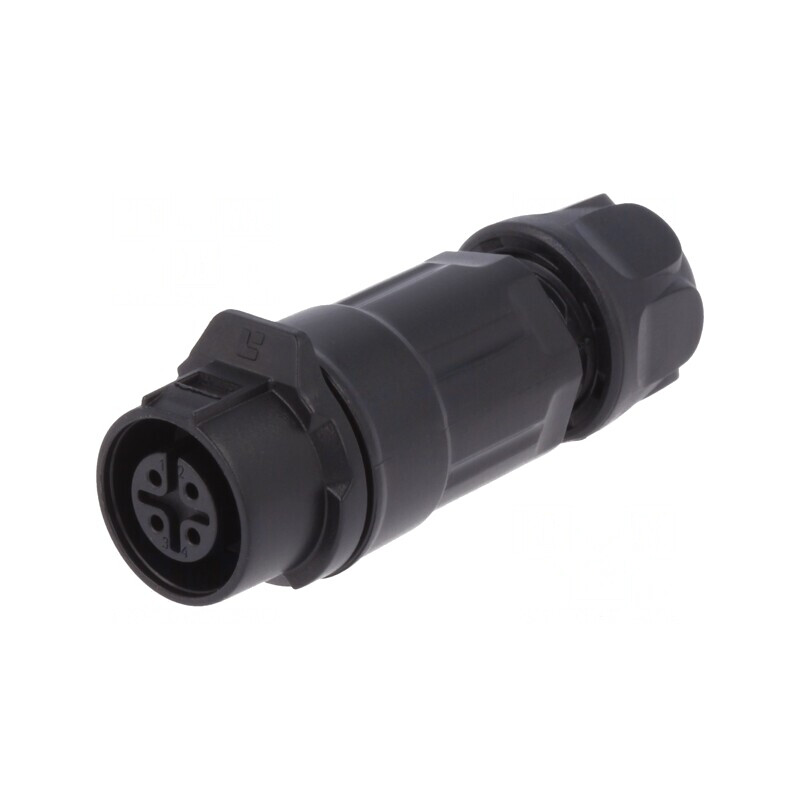 Conector Circular Mufă 12mm 4-Pin Aurit 5A Mamă | Electronic-mag.ro | Componente Electronice Conector Circular Mufă 12mm 4-Pin Aurit 5A Mamă | Electronic-mag.ro | Componente Electronice