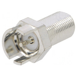 Soclu F mamă 75Ω SMT 2GHz | Electronic-mag.ro | Componente Electronice