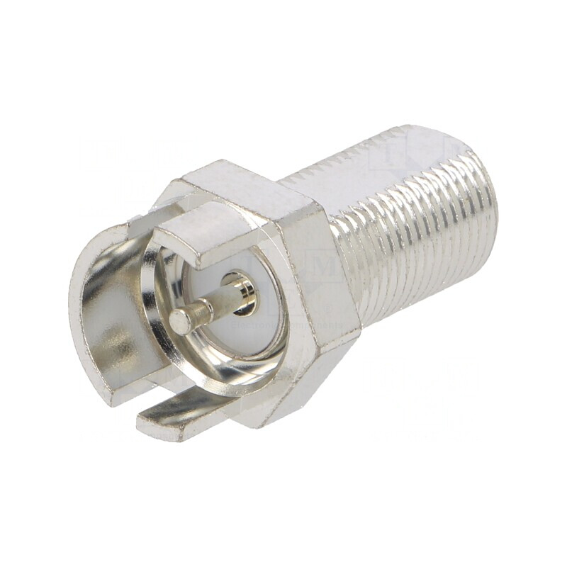 Soclu F mamă 75Ω SMT 2GHz | Electronic-mag.ro | Componente Electronice