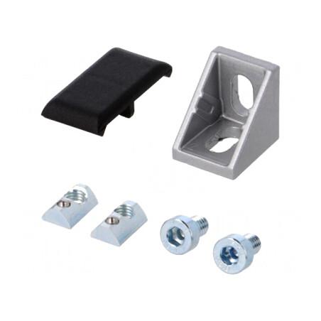Colțar pentru Profile 17x20x20mm 5mm | Electronic-mag.ro | Componente Electronice