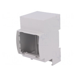 Carcasă pentru șină DIN gri 90,5x53,5x62mm | Electronic-mag.ro | Componente Electronice