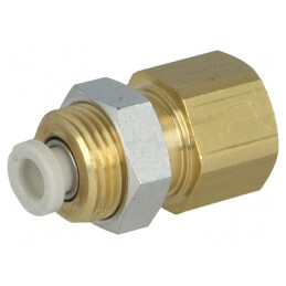 Racord push-in filetat alamă Rc 1/8 1-10 bar | Electronic-mag.ro | Componente Electronice