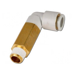 Racord Push-In 90° Filetat 1-10bar | Electronic-mag.ro | Componente Electronice