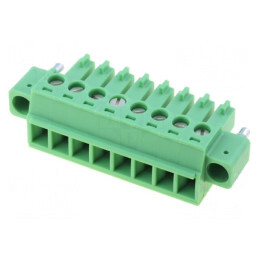 Regletă de Conexiuni Deconectabilă 8 Pini 3.81mm | Electronic-mag.ro | Componente Electronice