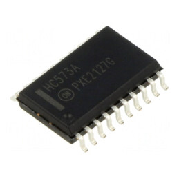 IC: digital; clichet D; Ch: 8; CMOS; 2÷6VDC; SMD; SO20-W; HC; -40÷85°C