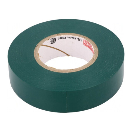 Bandă Electroizolantă Verde 19mm x 20m | Electronic-mag.ro | Componente Electronice