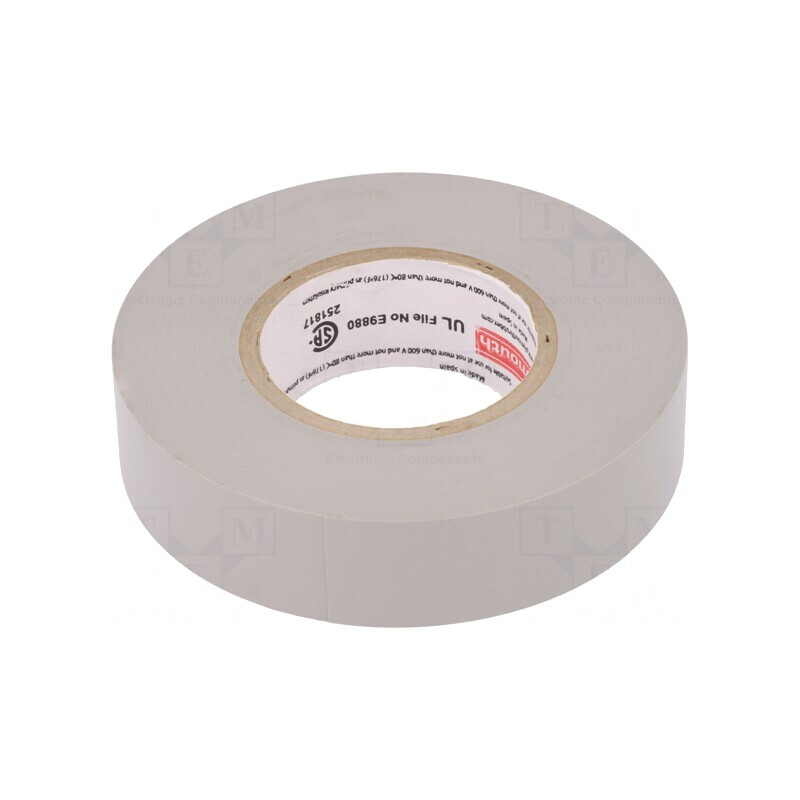 Bandă Electroizolantă Gri 19mm x 20m | Electronic-mag.ro | Componente Electronice