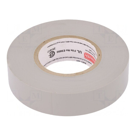 Bandă Electroizolantă Gri 19mm x 20m | Electronic-mag.ro | Componente Electronice