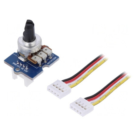 Senzor de rotație potențiometru Grove 3,3-5VDC | Electronic-mag.ro | Componente Electronice
