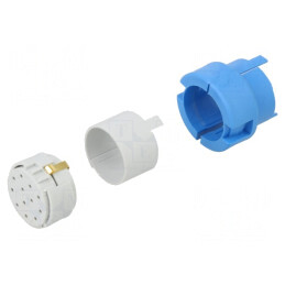 Conector M23 PIN 12 Crimpat 200V | Electronic-mag.ro | Componente Electronice