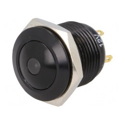 Comutator anti-vandalism galben IP65 2A 36VDC | Electronic-mag.ro | Componente Electronice