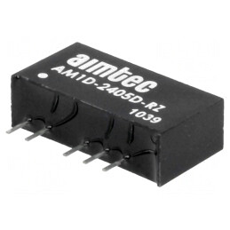 Convertor DC/DC 1W 21.6-26.4V la 5V/-5V | Electronic-mag.ro | Componente Electronice