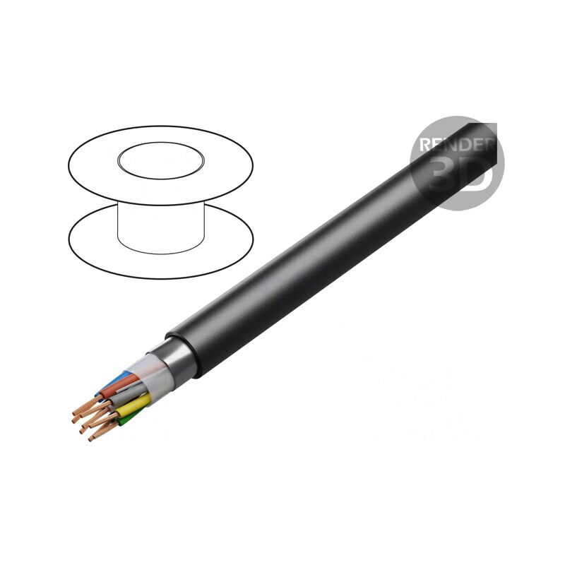 Cablu BiT RD-H Bd 12x2x0,5mm2 LSZH Gri | Electronic-mag.ro | Componente Electronice Cablu BiT RD-H Bd 12x2x0,5mm2 LSZH Gri | Electronic-mag.ro | Componente Electronice