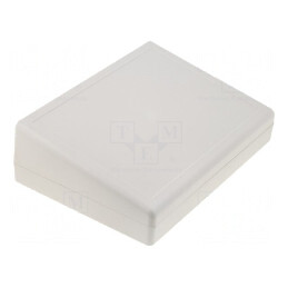 Carcasă Desktop ABS Gri Mat 188x133x32.5mm | Electronic-mag.ro | Componente Electronice
