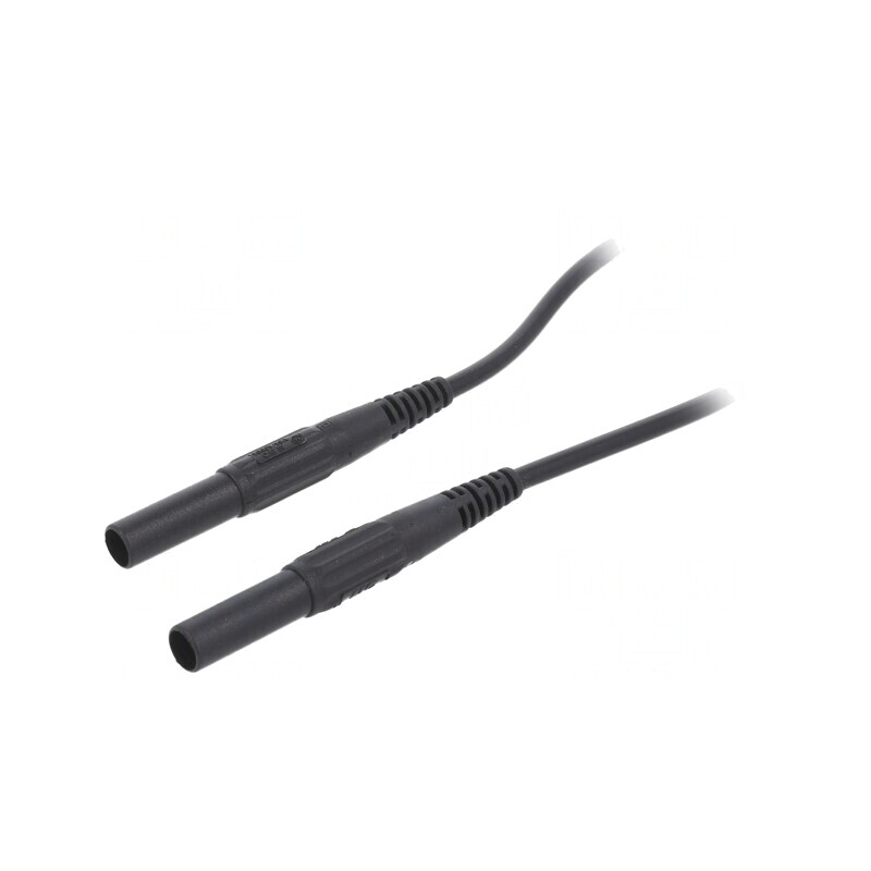 Cablu măsurare 19A mufă banană 4 mm | Electronic-mag.ro | Componente Electronice