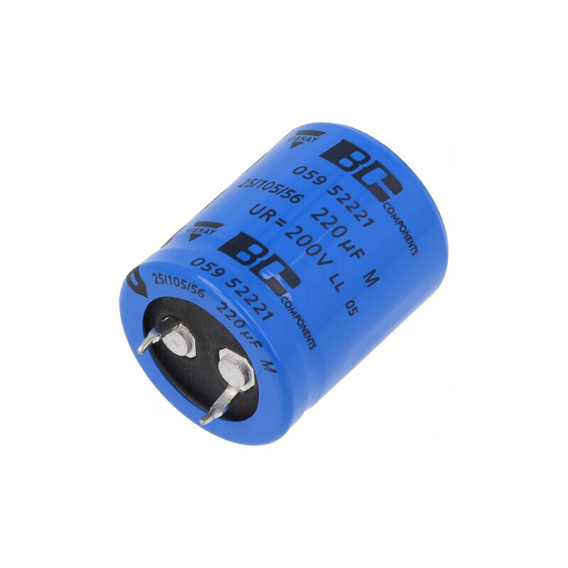 Condensator Electrolitic Snap-In 220uF 200VDC | Electronic-mag.ro | Componente Electronice