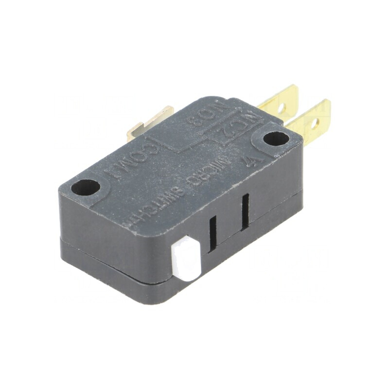 Microîntrerupător Snap Action cu Rulou SPDT 15A 250V | Electronic-mag.ro | Componente Electronice