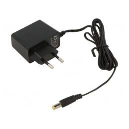 Alimentator Pulsatoriu 9VDC 1A 9W cu Ștecher EU | Electronic-mag.ro | Componente Electronice