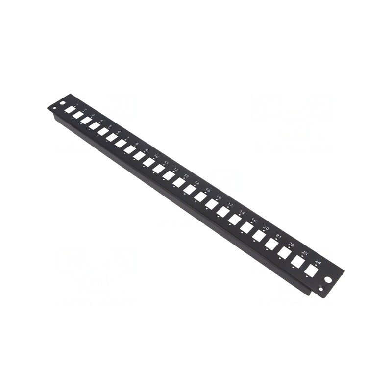 Patch Panel Fibră Optică 19" Negru RACK | Electronic-mag.ro | Componente Electronice