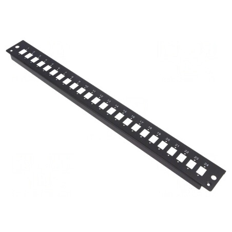 Patch Panel Fibră Optică 19" Negru RACK | Electronic-mag.ro | Componente Electronice