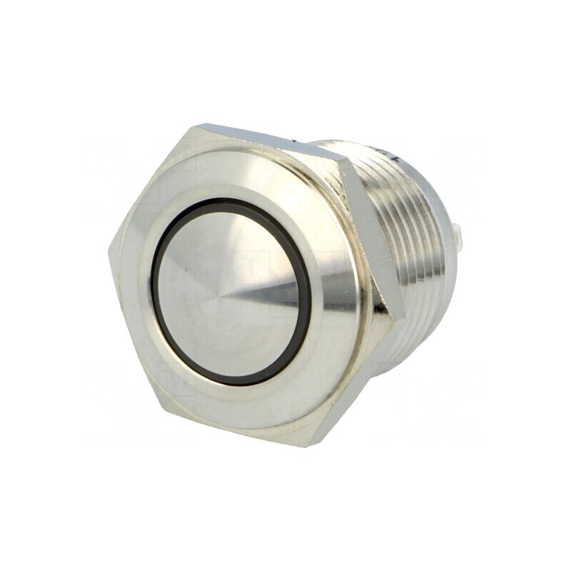 Comutator Anti-Vandal Verde IP65 SPST-NO 2A 36VDC | Electronic-mag.ro | Componente Electronice